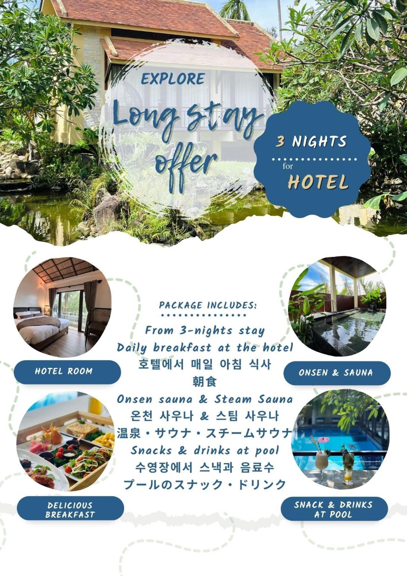 The Blossom Resort Island Da Nang - Onsen Included Exteriér fotografie